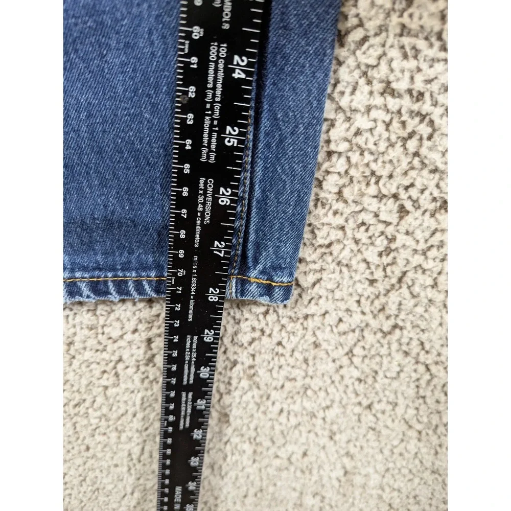 Levi's 505 Jeans Men's Size 36X28 (Tag 38x30) Blue Regular Fit Straight‎ Leg